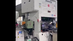 Двухстоечный пресс MDH-125T: штамповка пластин ротора и статора