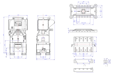 Двухстоечный пресс (45 т), DHS-45T