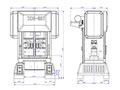 Двухстоечный кривошипный пресс (85 т), DDH-85T